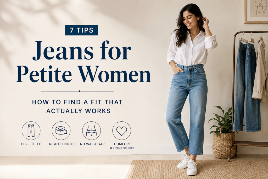 Jeans for Petite Women: 7 Tips to Find a Fit That Actually Works